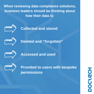 Data compliance 