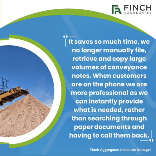 Finch Aggregates Quote -1