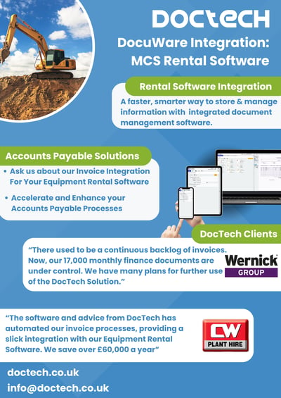 MCS for DW integrations page