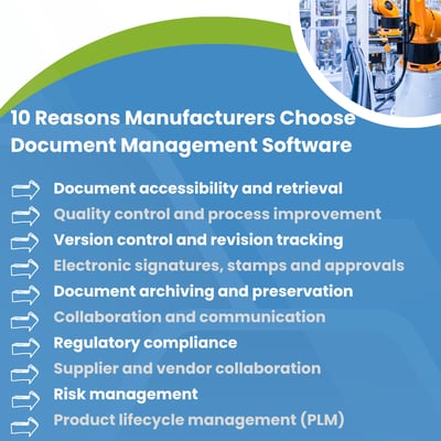 Manufacturing DMS