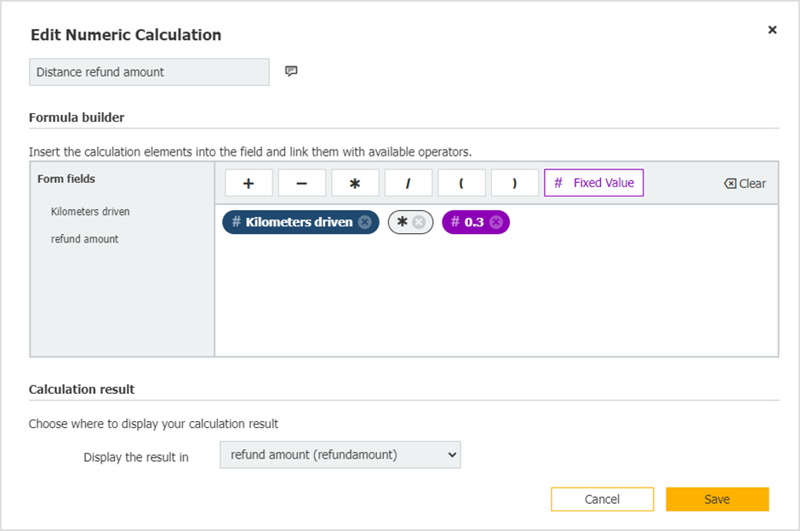 DocuWare form builder