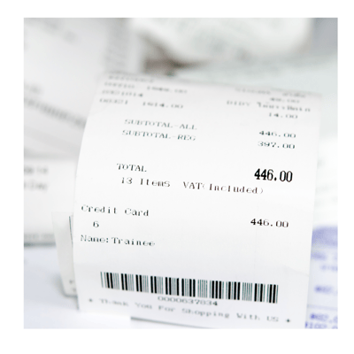 managing business receipts