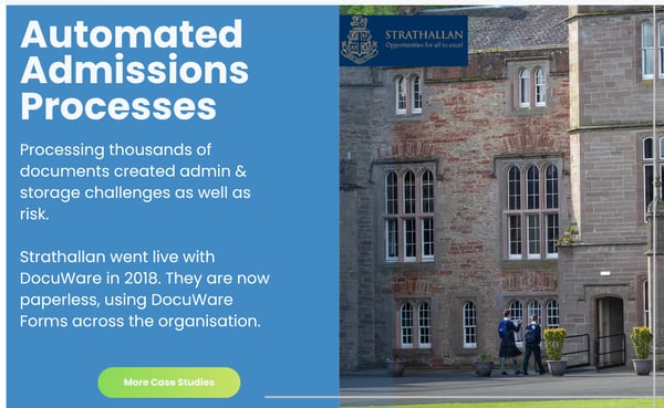 Strathallan adopt DocuWare