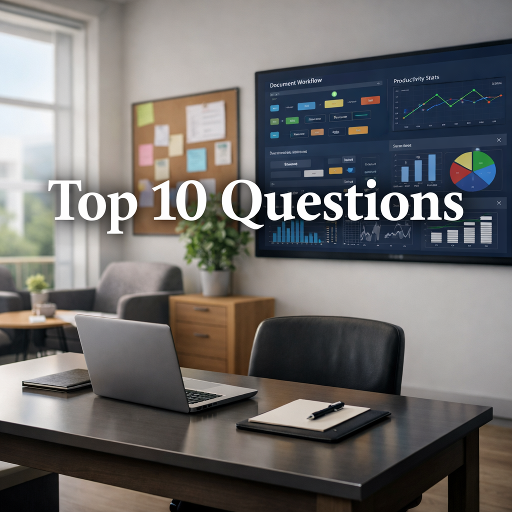 Top 10 Questions Asked About Document Management Software