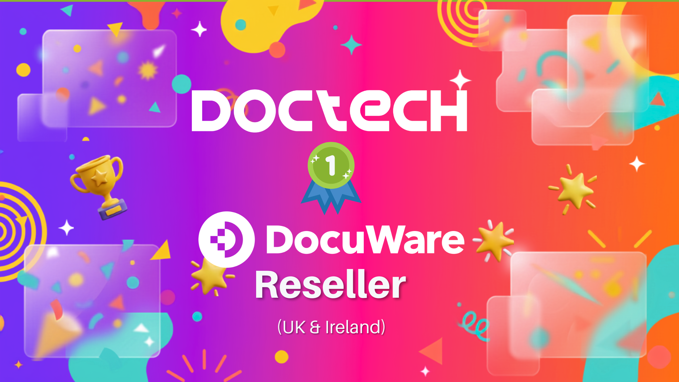 DocTech Named UK’s No.1 DocuWare Reseller As They Mark 30 Years