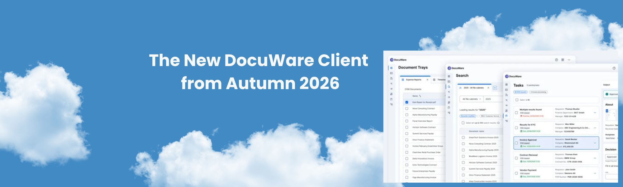 The New DocuWare: What To Expect from Autumn 2026