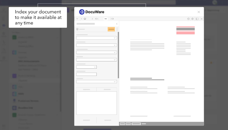 DocuWare integations_MS teams