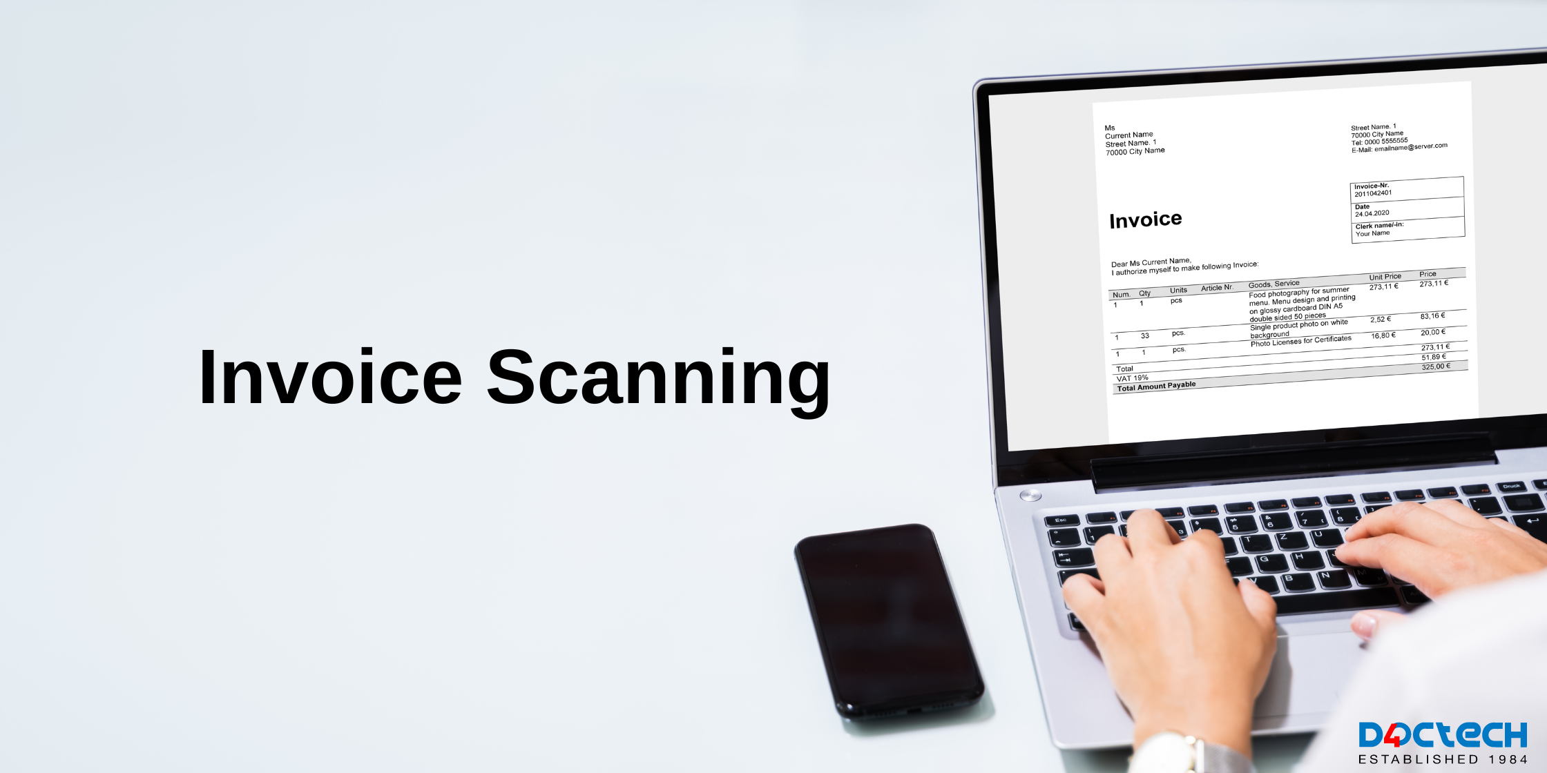 Everything You Need to Know About Invoice Scanning